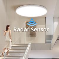 Lámpara De Techo LED Con Sensor De Movimiento Radar Infrarrojo Para Casa Corredor Porche Iluminación Automática Moderna - details 0