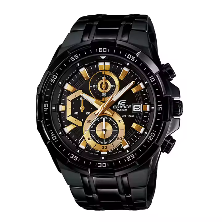 Reloj Casio EDIFICE de Cuarzo Para Hombre EFR-539BK-1A, 44 mm Esfera - 1