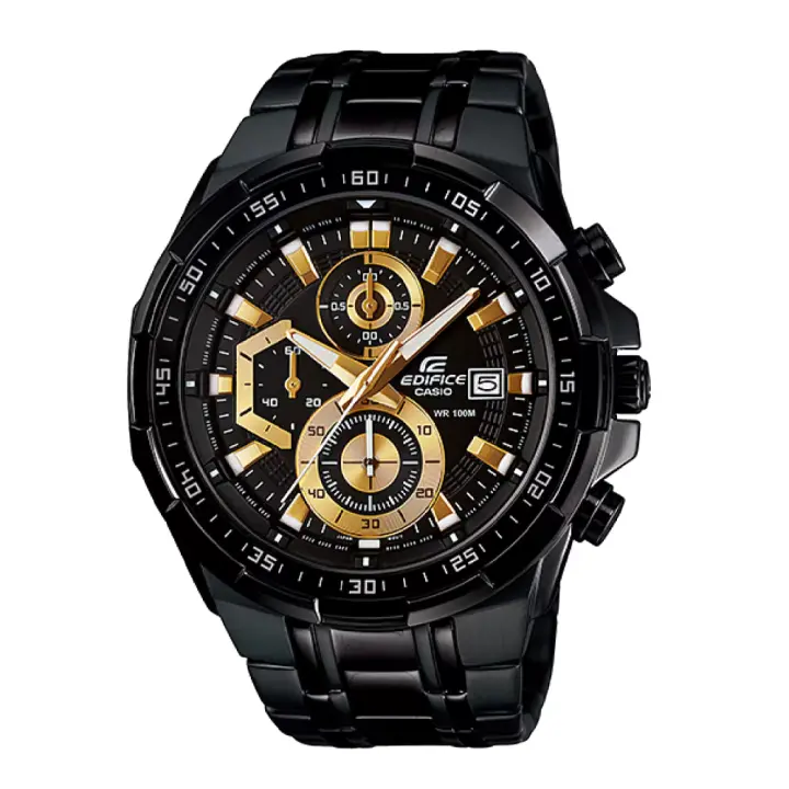Reloj Casio EDIFICE de Cuarzo Para Hombre EFR-539BK-1A, 44 mm Esfera - 1