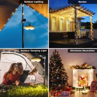 Cadena De Luz Portátil Y Escalable Para Camping Al Aire Libre Recargable Por USB Impermeable Cadena De Luz Colgante Para Suelo De Tenda Atmosfera - details 0