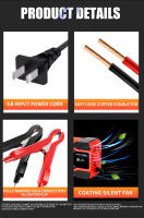 Cargador De Batería Para Coche EAFC 12V 12A 240W Automático Con Pulso Reparación Adecuado Para Coches Motocicletas AGM GEL WET Plomo Ácido - details 12