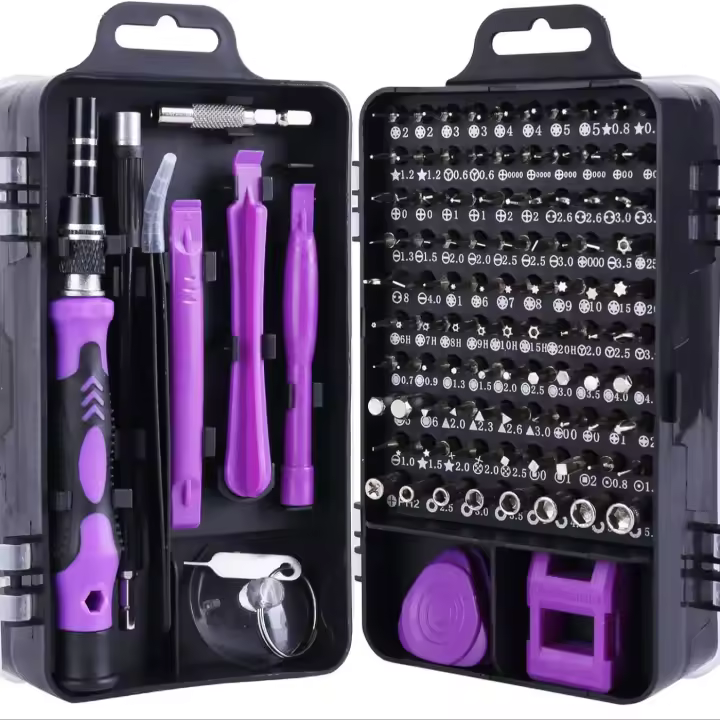 Juego De Destornilladores Precision 115 En 1 Multifuncional Mini Herramientas De Reparación Para Computadora Laptop Celular PC MacBook - 1