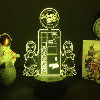 Lámpara De Noche LED BioShock Infinite 3D Para Decoración De Habitación Infantil Regalo De Cumpleaños Luz De Mesa Iluminación De Ambiente - details 2