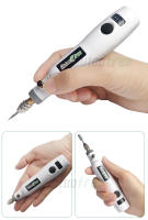 Herramienta Rotativa Sin Cable USB 3 Velocidades Mini Taladro Dremel Set De Accesorios Para Grabado Y Carpintería DIY - details 12