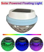 Lámparas Flotantes Para Piscina Recargables De Solar Con Colores RGB Vibrantes Luz De Ambiente Para Bañera Decoración De Fiesta - details 0