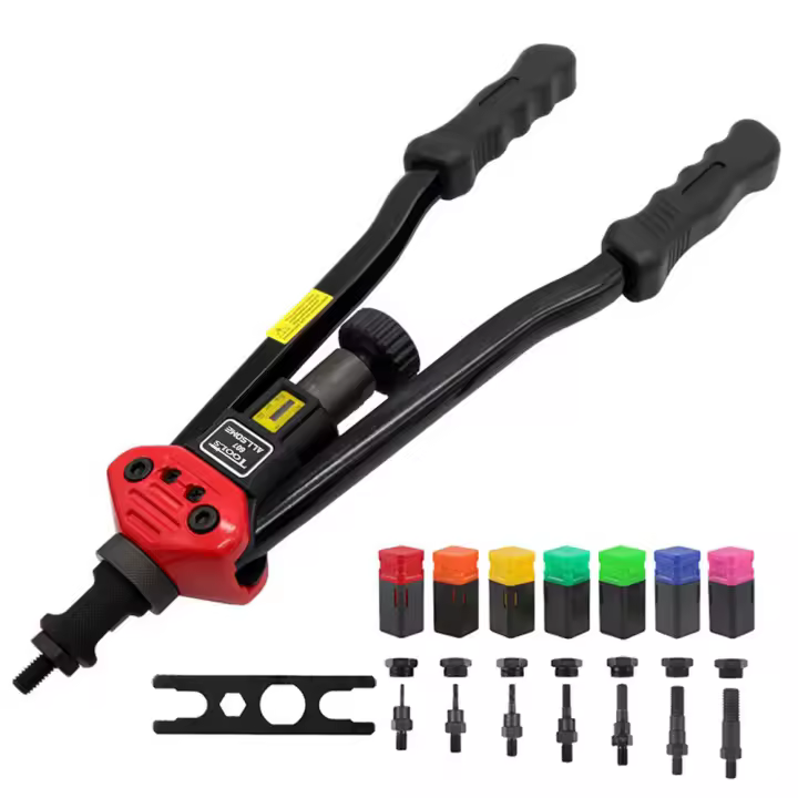 Allsome BT-607 16" Herramienta De Riveteo Manual Kit De Herramientas Para Establecer Tornillos Y Tornillos M3/M4/M5/M6/M8/M10/M12 Para DIY En El Hogar - 1