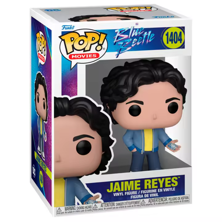 Figura Pop Dc Comics Blue Beetle Jaime Reyes-Figura de Vinilo Coleccionable - Idea de Regalo- Mercancia Oficial - Juguetes para Niños y Adultos - Movies Fans - Muñeco para Coleccionistas y Exposición - 1