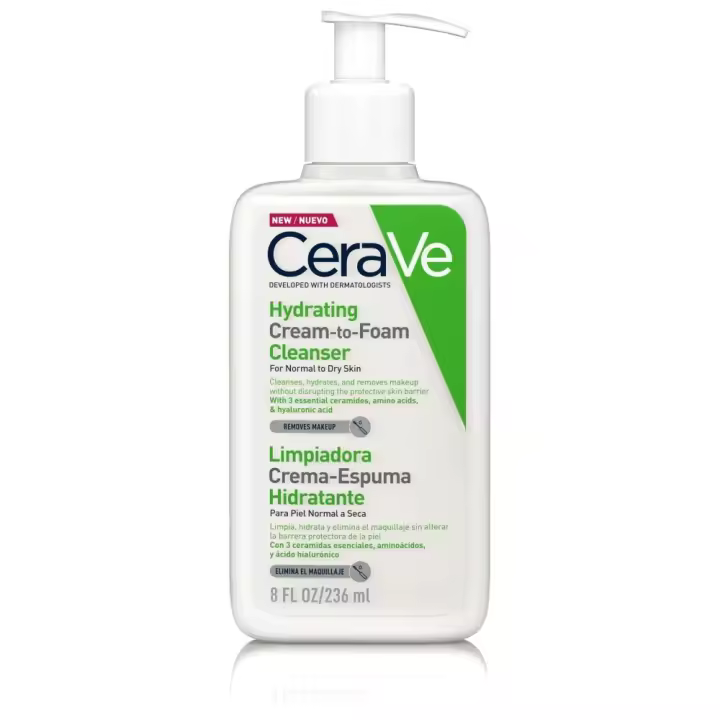 CERAVE LIMP CREMA ESPUMA HIDRAT 236 ML - 1