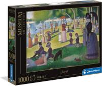 Clementoni - Puzzle 1000 piezas cuadro Seurat - Una tarde de domingo en la isla de la grande Jatte, Colección museos puzzle adulto de cuadros (39613) CLEMENTONI‎ 69 x 50 x 0,25 cm ASIN B08TB56945 - details 0