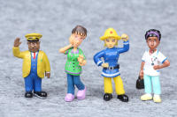 Juguete De Acción Fireman Sam 12Pcs/set Figura De Modelo PVC De Anime Lutador De Fuego Para Niños Y Niñas Regalo De Cumpleaños O Navidad - details 3