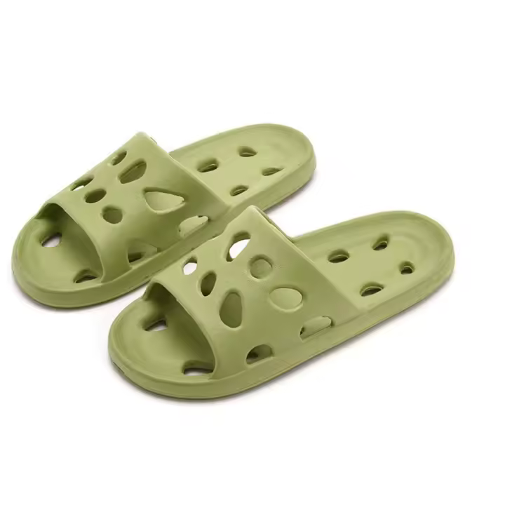 Verde Sandalias Antideslizantes E Interiores para Mujer - 1