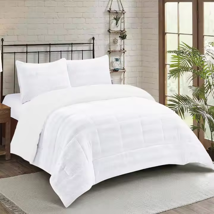 Vivid Torral - Edredón Borrego Lurex Blanco Deluxe Tacto Terciopelo/Sedalina + Fundas De Cojines* - 1