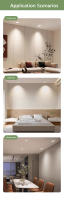 8PCS Lámpara De Techo LED 6W-24W AC100V-240V Sin Parpadeos Para Cocina Sala De Reuniones Y Dormitorio Lámpara De Downlight De Célula - details 12