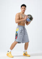 Shorts De Baloncesto Para Hombres Deporte Al Aire Libre Secado Rápido Verano Fitness Joggers Casual Transpirables Pantalones De Playa - details 11