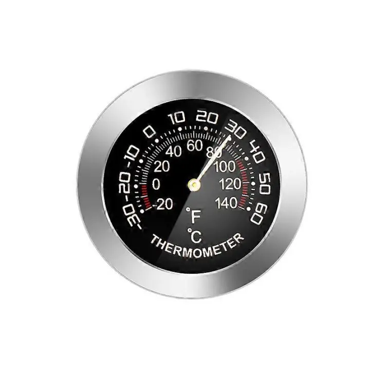 Mini mechanical car temperature and humidity meter indoor refrigerator thermostat thermometer - 1