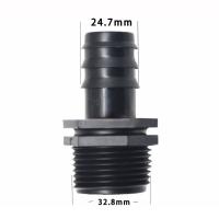 Conector De Barbaco De Jardín De Plástico 1PC Hembra/Macho Tamaño De Hilo 1/2 3/4 a 1 Pulgada Fitting De Riega Para Jardín - details 10
