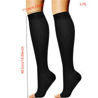 Calcetines De Compresión Al Tobillo Con Agujeros Para Respirabilidad Médicos Para Edema Diabetes Y Varices Calcetines De Alta Compresión Para Mujer - details 2