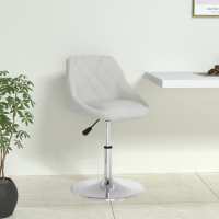 vidaXL Silla de comedor de cuero sintético en color Blanco/Negro | cómodas modernas ergonómicas para comedor cocina salón hogar - details 0