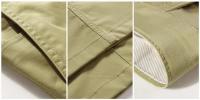 Pantalones De Trabajo Casuales Para Hombre 100% Algodón Verano Delgados Y Ligeros Estilo Clásico Negocios Moda Elásticos Talla Alta Colores Variados - details 13