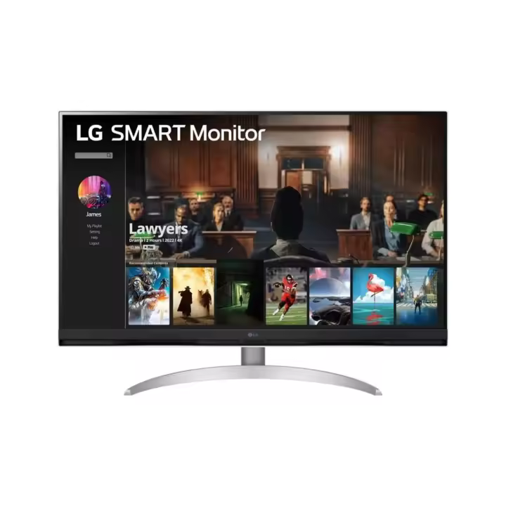 Monitor led lg my view 32sq700s - 1