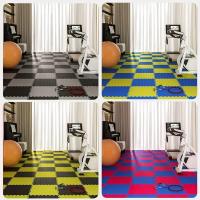 12pcs Alfombra De Esponja Antideslizante Y Impermeable Para Bebés Alfombra De Patches Cuadradas Lavable Con Manos Para Habitación De Niños - details 6