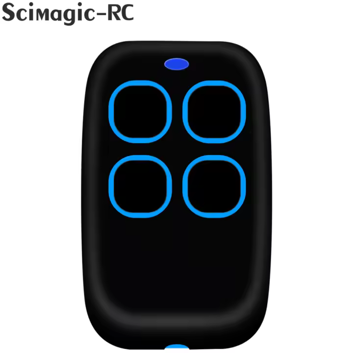 Control Remoto De Puerta De Garaje Universal Multifrecuencia 280-868MHz Impermeable Compatible Con Varias Marcas Frecuencias Incluidas 433MHz 868MHz - 1