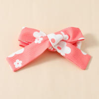 Conjunto Veraniego Para Bebé Niña Con Estampado De Flores Camiseta Y Shorts Con Diadema 2 Piezas Ropa Infantil De Verano - details 3