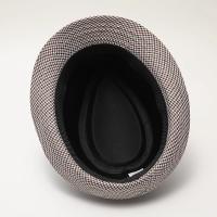 Sombrero Houndstooth Británico Para Hombres Y Mujeres Casual Estilo De Jazz Para Escenario Y Fiestas Material Poliéster - details 2