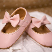 Zapatos De Bebé Niña Princesa Vestido PU Suela De Goma Antideslizante Nudo Mariposa Infantil Cuna Primeros Pasos Niña Recién Nacida - details 6