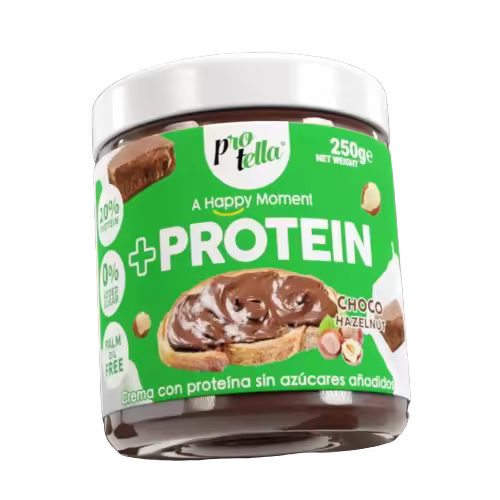 Protella Crema con proteína sin azúcares añadidos - 250g  Fit Food│Fácil de untar│Saludable│Sin aceite palma - 1