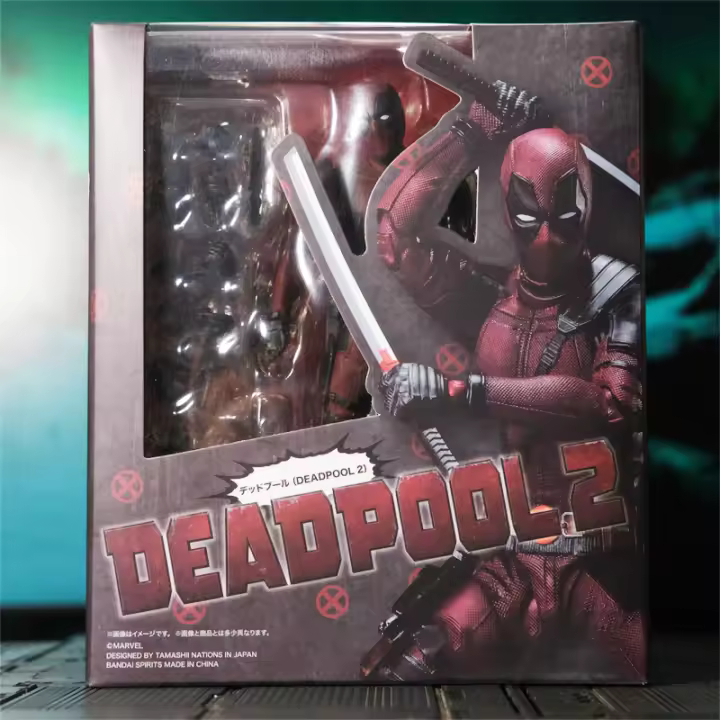 Figura De Acción Anime Deadpool 2 PVC Superhéroe Colección Muñeca Articulada Juguete Para Niños Regalo De Cumpleaños Caja Empaquetada - 1
