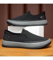 Zapatos De Deporte Para Hombre Verano Transpirables Mocasines Ligeros De Malla Slip-on Para Caminar Nuevo En Venta - details 11
