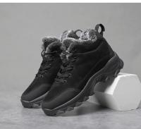 Botas De Nieve Para Hombre Invierno Con Pelo De Zorro Zapatos Deportivos Al Aire Libre 2023 Nuevo Calzado Cálido Para Hombre Botines Botas Hombre - details 14
