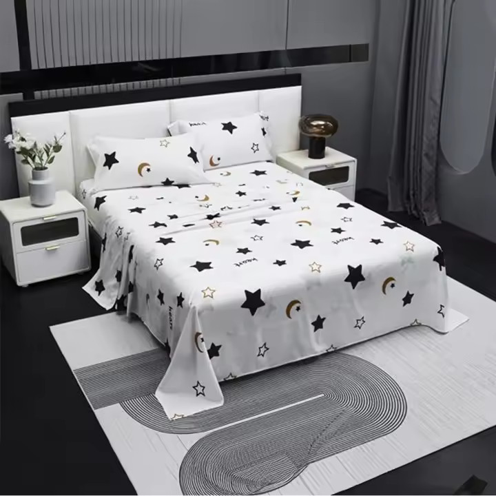 Juego de Sábanas Plushome de Microfibra Suave 5 Piezas - Cama 90 160x260, 135 210x260, 150 230x260 Cm 180 250x270 Cm - 1