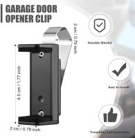Control Remoto Inalámbrico Universal Con Soporte Y Clip Para Visera De Sol 5PCS Para Garage Marca FD Origen China - details 0