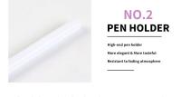 3 Pcs Pluma De Terapia Plana Para Uñas Herramienta Profesional De Gel UV Pincel Para Dibujar Y Extender Uñas Con Cepillo De Manicura - details 3