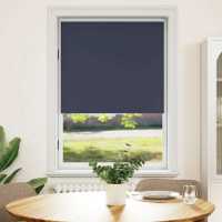 Estor Persiana Enrollable 80 x 175cm en color Beige/Blanco crudo/Café y más | protección solar decorativa para ventanas hogar oficina dormitorio fácil de instalar - details 3
