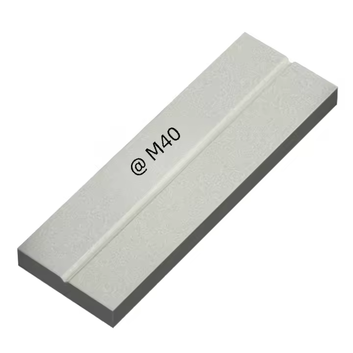 AMAOE M40 Lápida De Acero Dorado Para Tijeras Corrección Reparación Puntas De Soldadura Herramienta De Pulido Y Mezcla Doble - 1