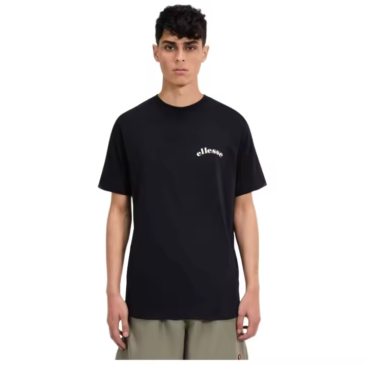 Camiseta de Manga Corta ELLESSE Ollio para hombre en color negro - 1