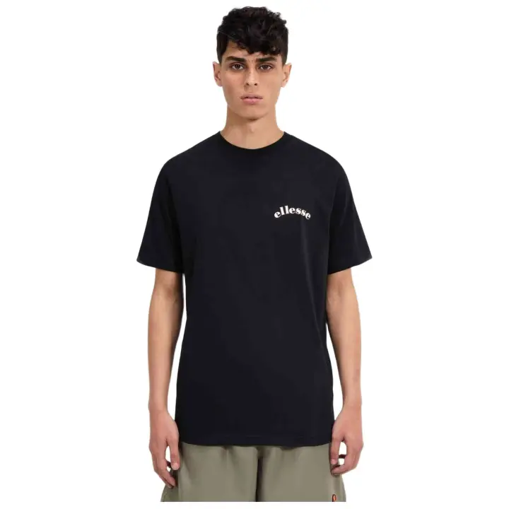 Camiseta de Manga Corta ELLESSE Ollio para hombre en color negro - 1