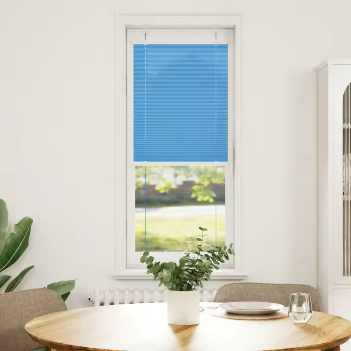 Estor Plisado azul 40x150 cm Tela Ancho 39,4 cm Poliéster - 1