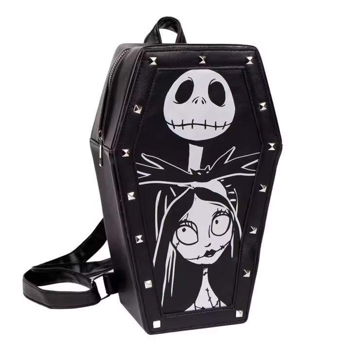 Mochila Pesadilla Antes de Navidad Disney 31cm. Mochila ergonómica con amplio espacio. Diseño resistente y versátil para llevar tus pertenencias con estilo. - 1