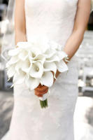 10Pcs Flores Artificiales De Lirio De Blanco Para Boda Decoración De Hogar Regalo De Bendición De Baile De Compromiso Sin Vaso - details 2