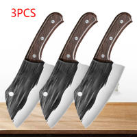 Cuchillo De Cocina Inoxidable Forzado Chefs Japoneses Ultra Afilado Para Carne Y Corte De Alimentos Cuchillo De Cocina Multifuncional - details 8