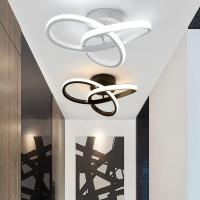 Lámpara De Techo LED Moderna Para Dormitorio Y Balcón Fuente De Alimentación AC 220V 110V Instalación En Superficie Material Aluminio Y Acero Inoxidable Certificación CE Y ROHS - details 0