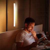 Lámpara De Noche LED Super Brillante 17/32CM Recargable Por USB Para Armario De Cocina Y Dormitorio Luces Noturnas Para Gabinete - details 17