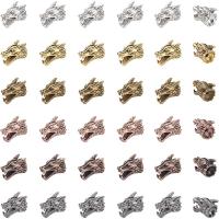 36Pcs Abalorios Cabeza De Dragón Tibetana 6 Colores Conector De Estilo Dragón Antiguo Para DIY Pulsera Y Collar - details 0