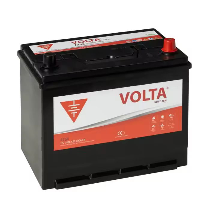Batería para coche 75Ah 600A Asiáticos Volta - 1