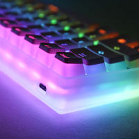 104 Teclas Pudding Tema OEM Perfil ABS PBT Doble Choque Teclas Para Teclado Mecánico De Switch MX RGB Retroiluminado Teclas - details 18