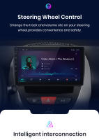 Junsun Android 13 Radio de Coche Estéreo para Peugeot 107 Toyota Aygo Citroen C1 2005 2006 2007 2008-2014  Radio Automotriz con CarPlay Inalámbrico Integrado para Apple y Android Auto Pantalla Táctil Automotriz Unidad Principal de Coche con Navegación GPS - details 13